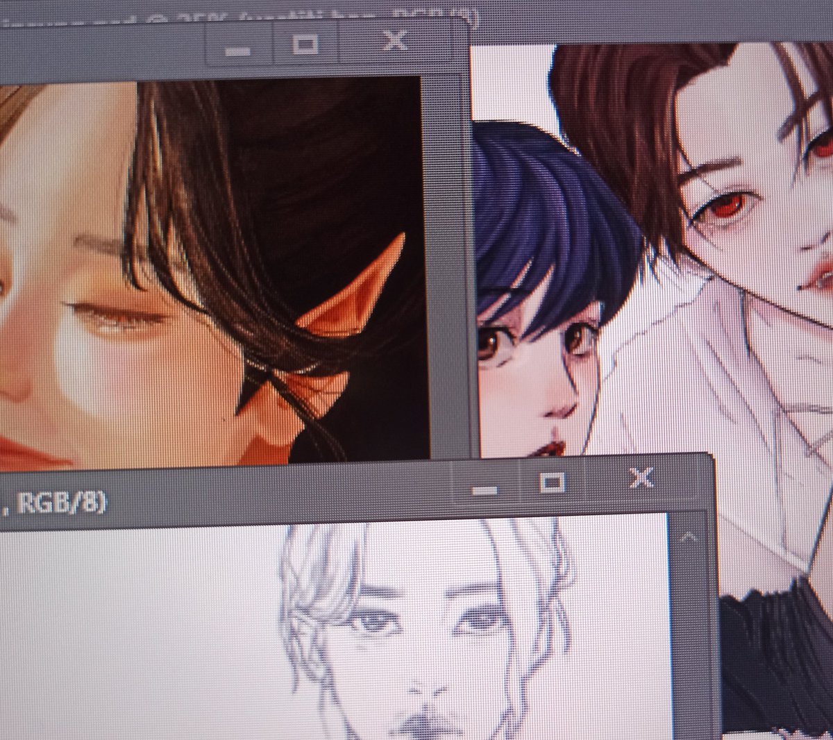 maruphobiart's tweet photo. i... had completely forgotten about these wips 😭 https://t.co/hEOgwTHU7q