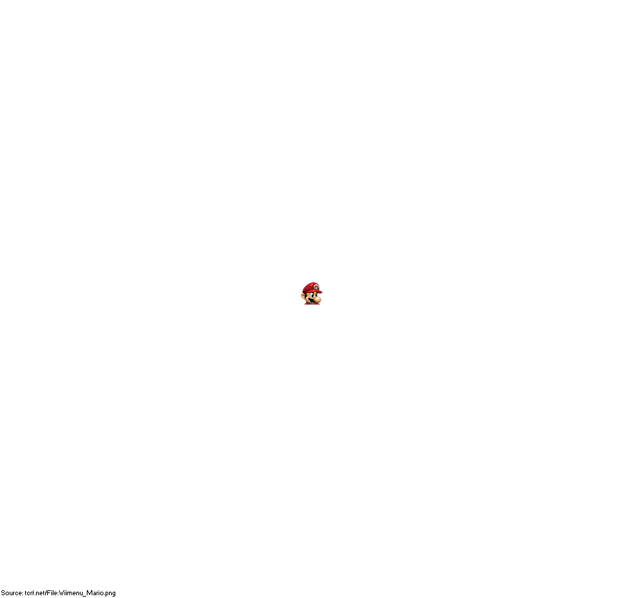 The Wii BIOS contains this extremely small picture of Mario in its files. As such, Mario can technically be said to have been on every Wii console ever made, regardless of whether the owner has ever played a Mario game on it.