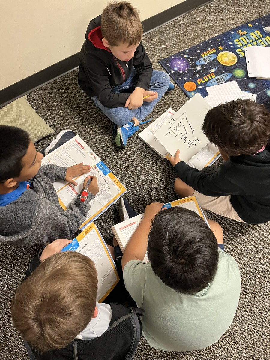 mshcaldwell's tweet photo. Sometimes you need to call in 5th grade reinforcements to help teach long division. Thank you to Mrs.G’s students for showing our COLTS core value of empowering education! @NorthamptonKISD https://t.co/ybOSVM4Kyg
