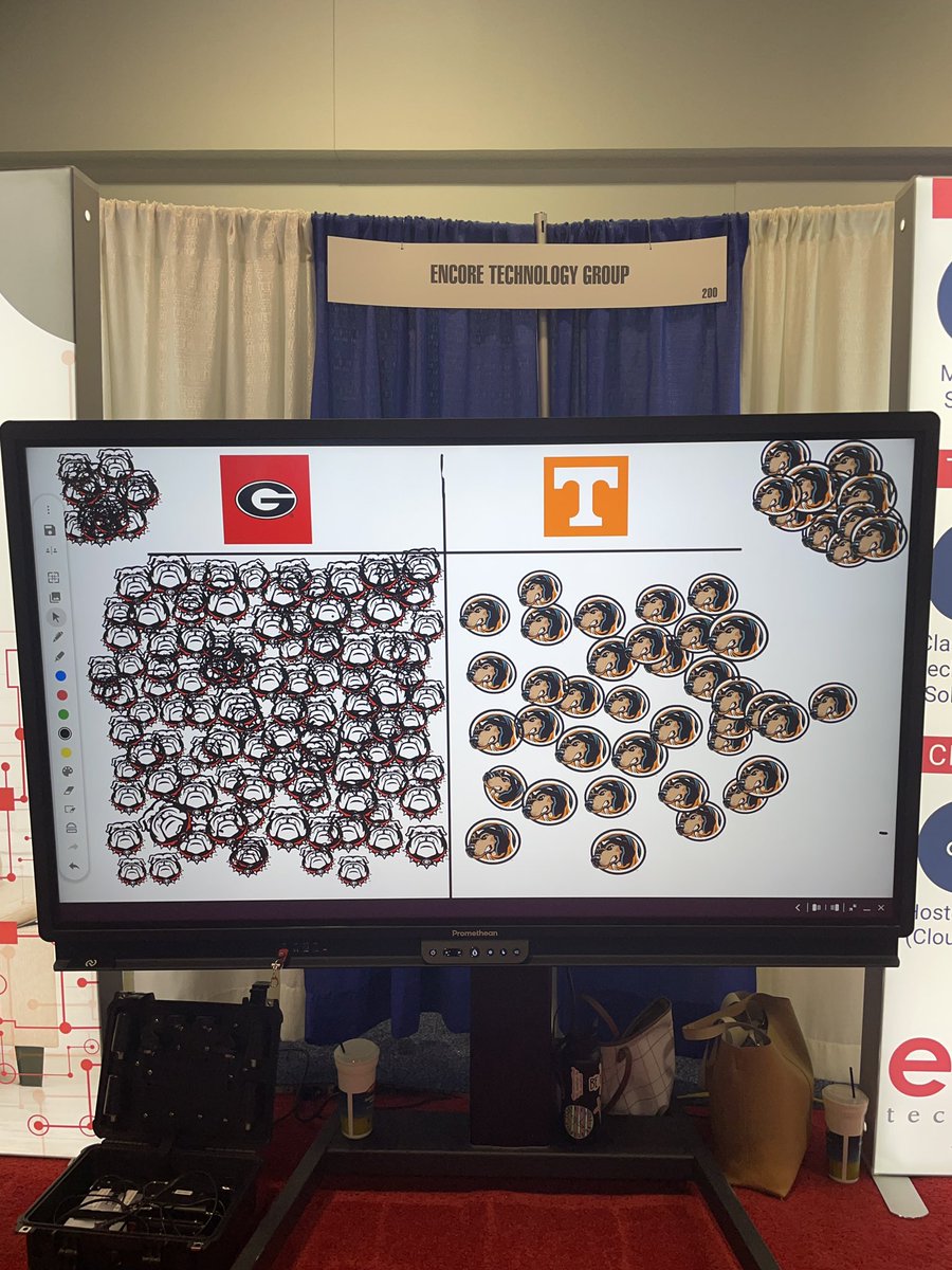 odie2teach's tweet photo. #GaETC22 attendees have it right!! @UGASPIKESQUAD @ugaodawg @UGAfootballLive https://t.co/3x4YqOQsV5
