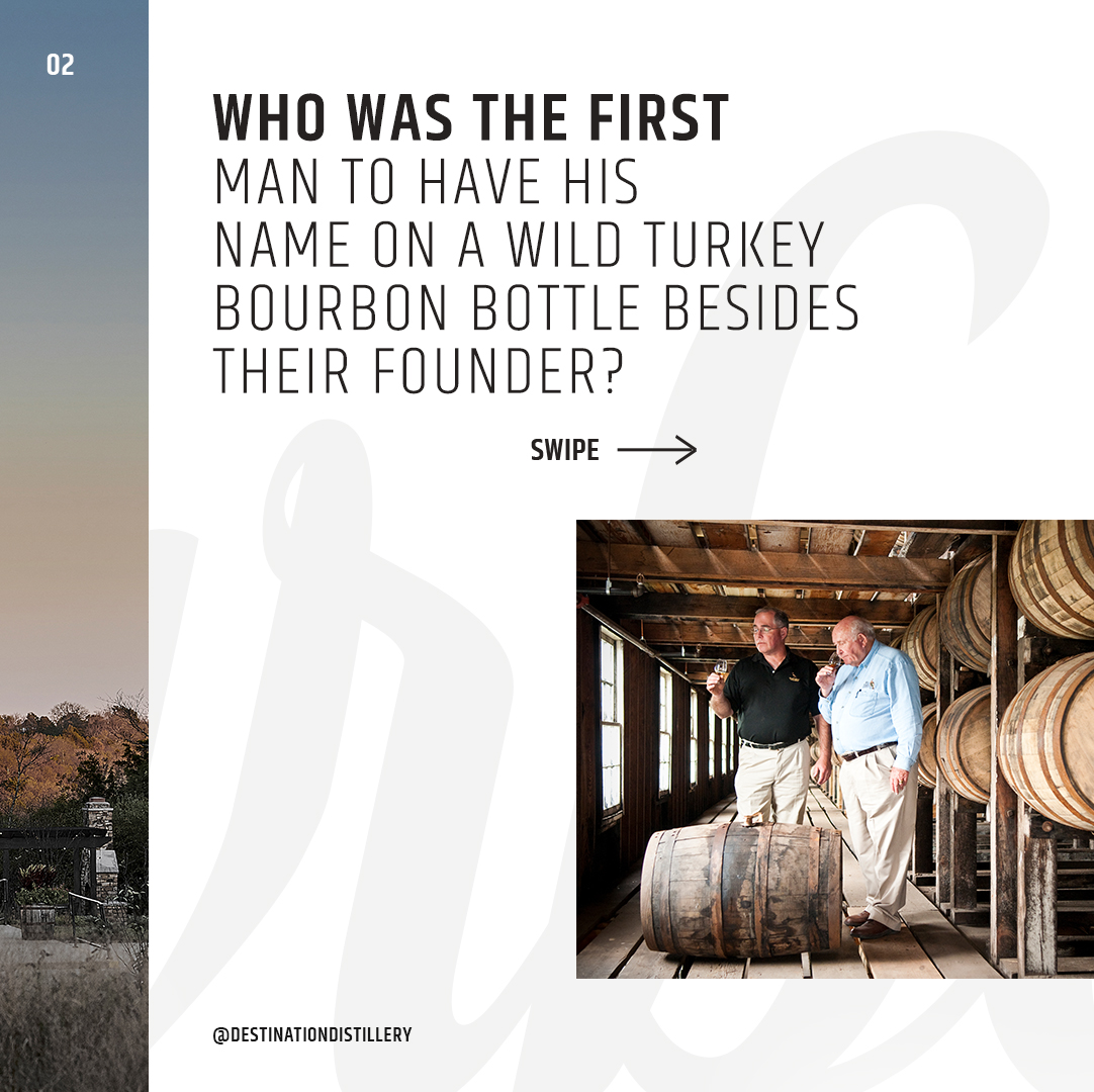 destinationdist's tweet photo. It takes guts to break traditions 🥃 . Learn how @WildTurkey did just that! #WildTurkeyBourbon https://t.co/QrxNaGEK4x https://t.co/5IEDXIQOAB