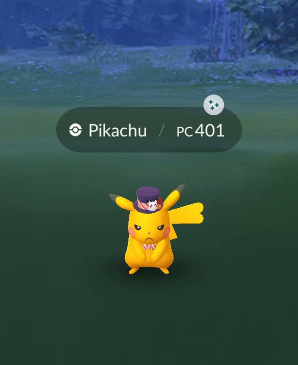 PokemonGOPTY507's tweet photo. ♥️ 👽🍀
✳️PIKACHU con disfraz✨✳️
#pikachushiny #pikachuhalloweenshiny #shinyhunter #shinypokemon #captura #estadosalvaje #pokemon #pokemongohalloween #pokemongo
#pokemongoapp
#pokemongopanama
#pokemonpanama
#pokemongo507 #pokemon507
#pokemongopty507
#507pokemongo #pgopanama https://t.co/5kbiPaPaXc