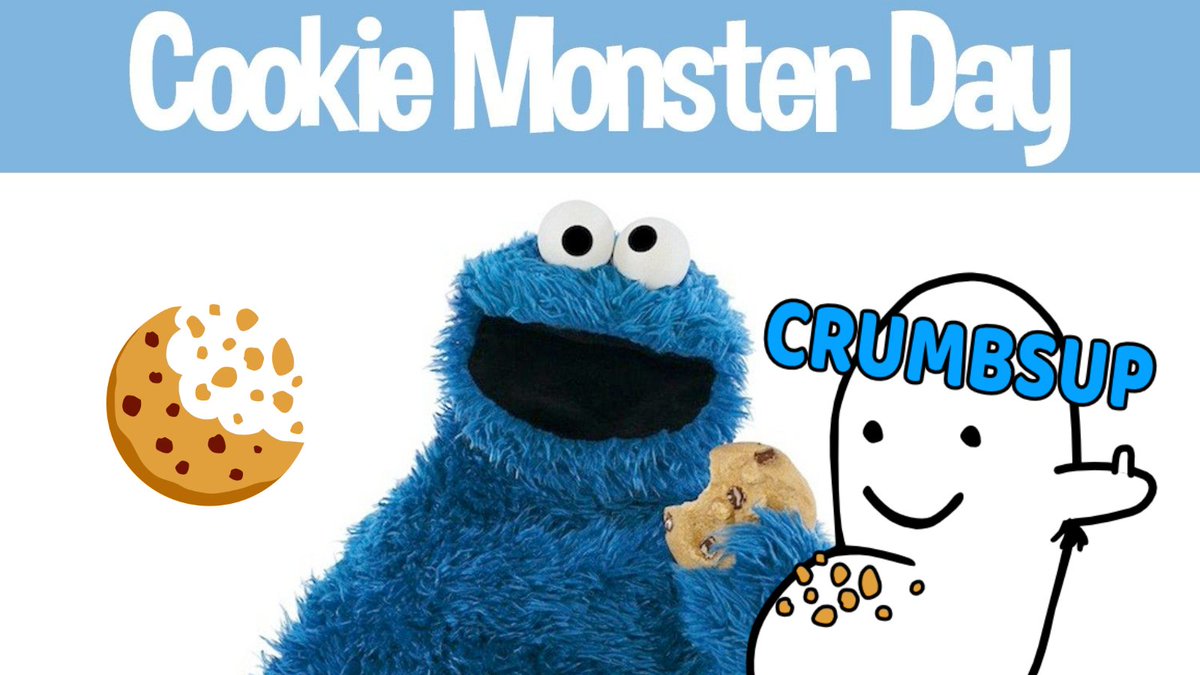 Did you know about today's Cookie Monster Day?🍪 

No better way to celebrate than with a giveaway for the #XRD Fam🎁
🥇1x 1,000 $CRUMBS
🥈1x 500 $CRUMBS
🥉1x 1,000,000,000 $INU

To win:
☑️RT this post
☑️Join: t.me/RadorablesNFT 

#CrumbsUp