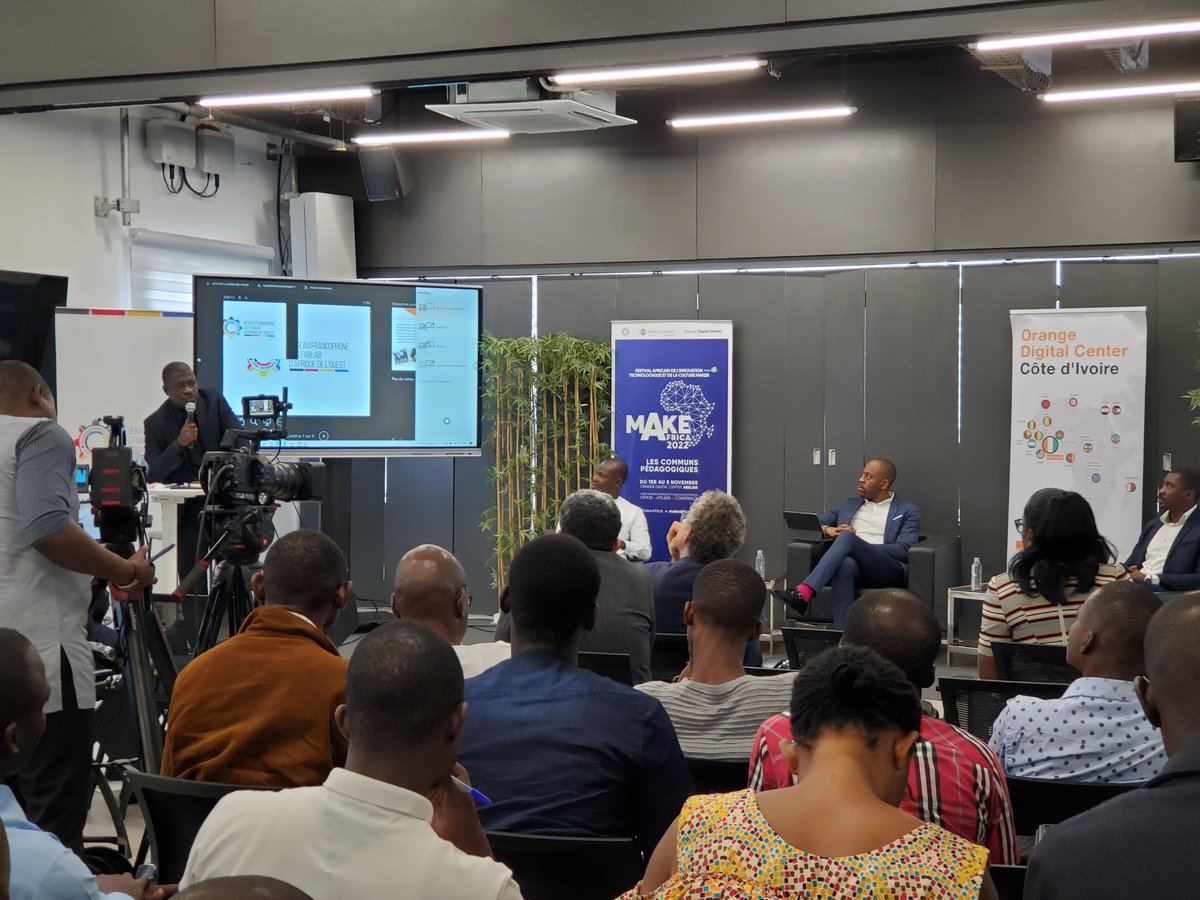 MakeAfrica est officiellement lancé !!! 
Pendant 3 jours des #makers venus  des quatre coins du continent vont partager, créer, fabriquer et apprendre les uns des autres.
 #ReFFAO #MakeAfrica2022