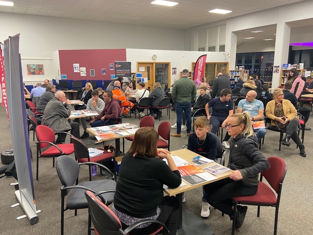 Great attendance at our Apprentice Recruitment Event tonight. 

If you missed it, don't worry we have regular events and promote our vacancies on social media. 

To talk to the team directly, please contact the Apprentice support team on apprenticeshipsupport@dncolleges.ac.uk