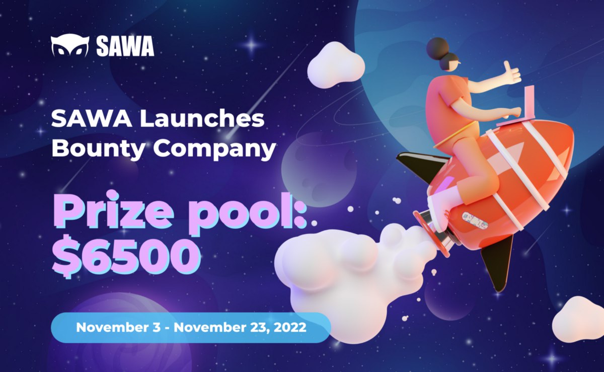 SAWAProtocol's tweet photo. 🔥We have some really cool news for you! We decided to hold a #Bounty Company, where we will distribute our #tokens. They have very useful utilities, which you can read more about in our article: https://t.co/6Sk0JB5qzc

📅Date: 03 - 23 November
💰Prize pool: $6500

#crypto #SAWA https://t.co/IFxZtWOJL3