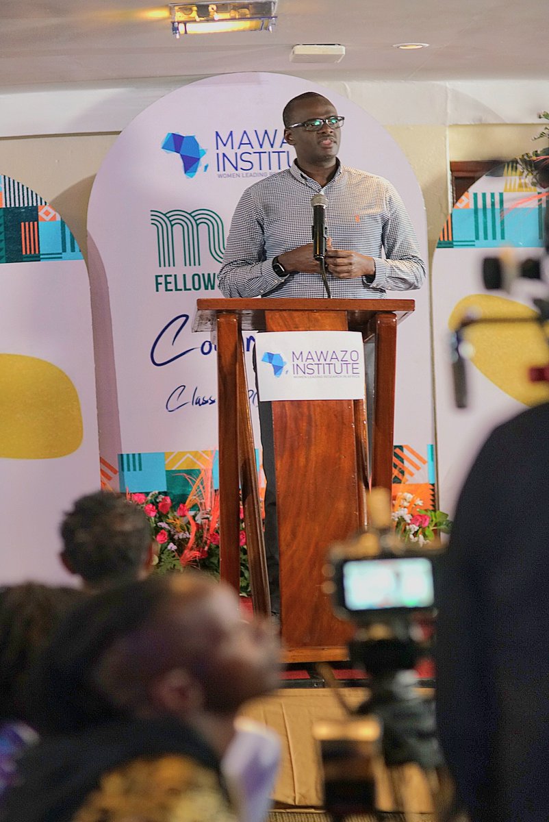 MawazoInstitute's tweet photo. @jordankyongo "I am happy @MawazoExchange Fellows have committed to take action beyond their studies. Target the right policymakers & involve communities you serve to ensure meaningful impact" #CelebratingInnovation #CelebratingCuriosity #MawazoConnects @FCDOResearch @UKinKenya https://t.co/XcCk3xpRS8