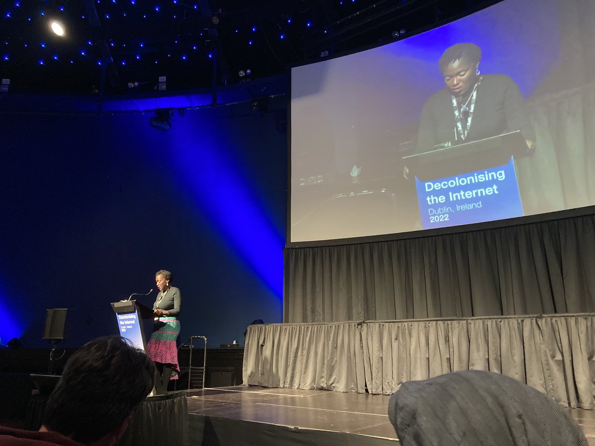 Just happy to be here and be challenged. #aoir2022