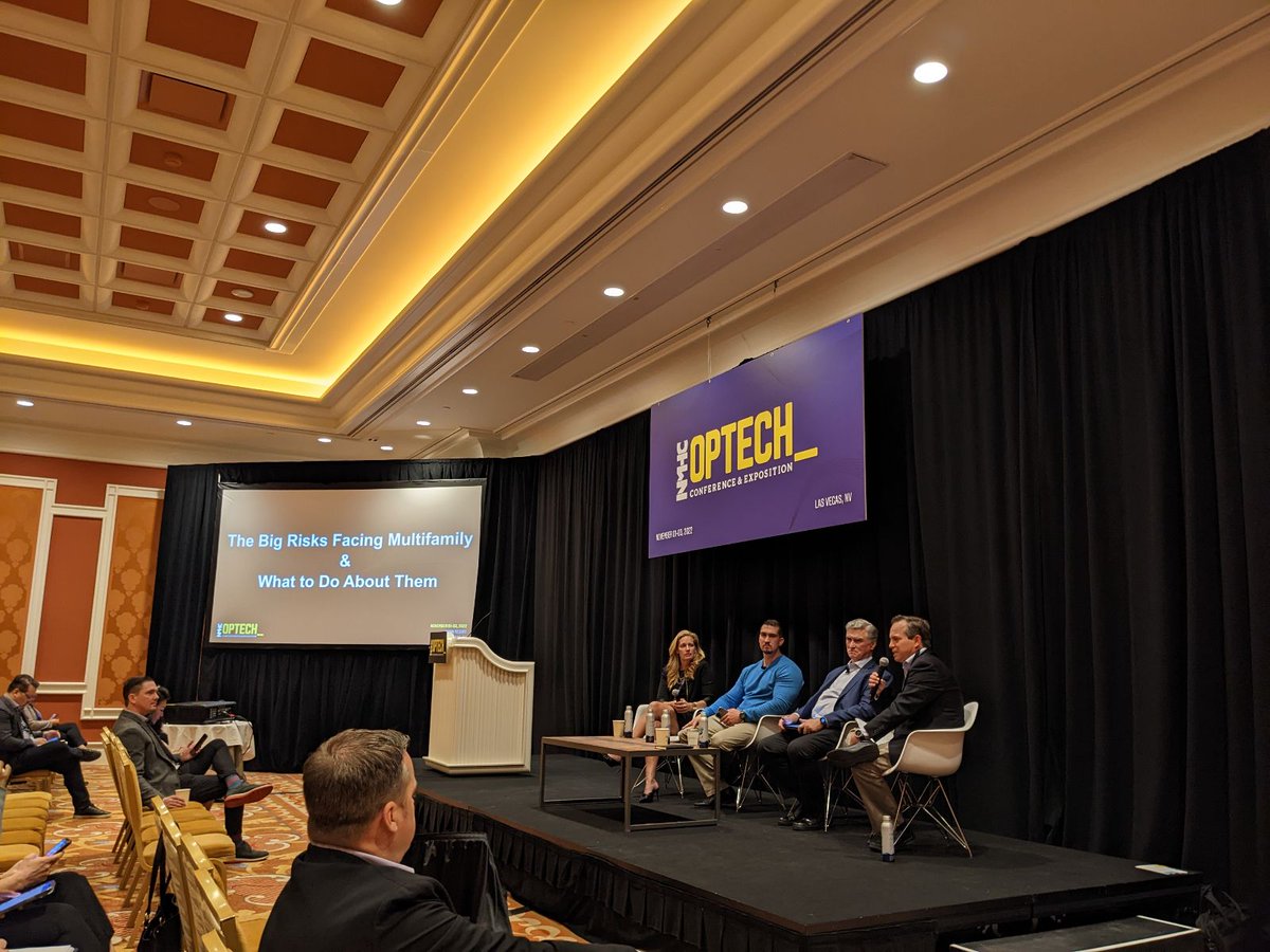 WTSecurity's tweet image. &quot;Ask the Community Technology and Connectivity Pros&quot; and &quot;The Big Risks Facing Multifamily &amp;amp; What to Do About Them&quot; were great sessions today. @ApartmentWire&apos;s #OPTECH is the best tech-oriented conference for the entire #multifamily industry!

#optech2022 #technology #proptech