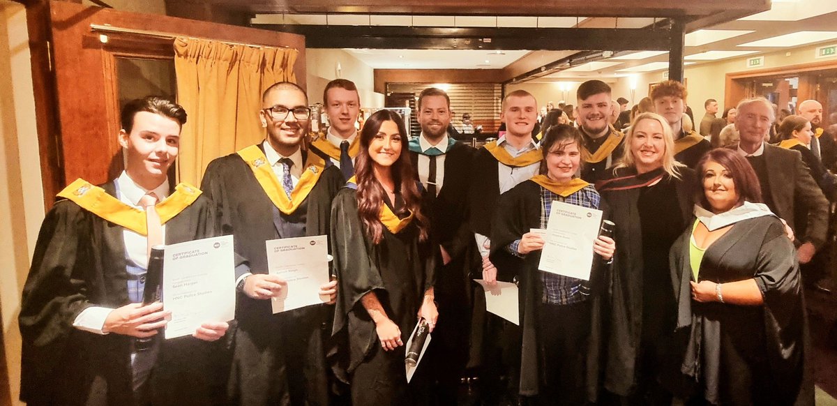 JBed90's tweet photo. Congratulations to the @SLCek HNC Police Studies class of 2022 on your graduation. Great to see all those who could make it out to the ceremony. A great event celebrating our students success! #SLCgrad #SLCek https://t.co/G2vPuMoPun
