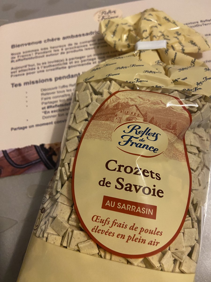 lecordierseveri's tweet photo. Un nouveau test TRND , les Crozets de Savoie,un test gourmand, très prochainement dans nos assiettes.
#levraigoutduterroir,#RefletsDeFrance,Reflets de FranceCarrefour
En exclusivité chez Carrefour https://t.co/QqQaL9Erln