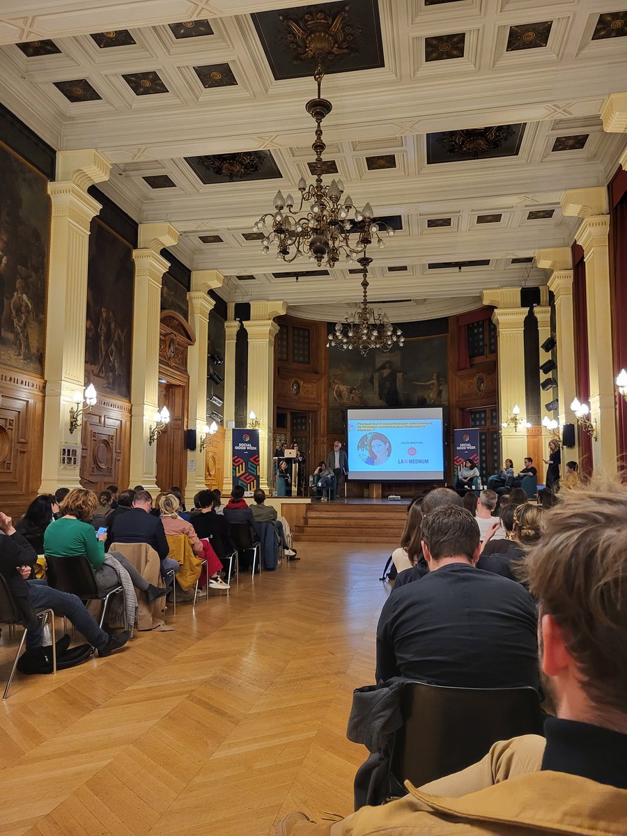 microdon_fr's tweet photo. La #SGW2022 lancée ce soir à l'Académie du Climat ! Du 2 au 8 novembre 2022 des événements pour sensibiliser, mobiliser et soutenir un numérique d'interet général ! https://t.co/4xLGBfzBac https://t.co/4QYMFyuK8m