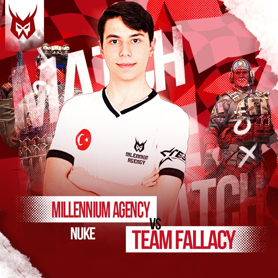 millenniumesc's tweet photo. βοΈ MATCH DAYβοΈ
DAY #2
π ESEA Open League S42
π #TeamFallacy
β° 22.30 UTC+3
πΊ NUKE
πΊ https://t.co/KiRFaKncj0
ποΈ @kinseiofficial
βοΈ #RiseoftheMAE https://t.co/9Z9UmRncGv