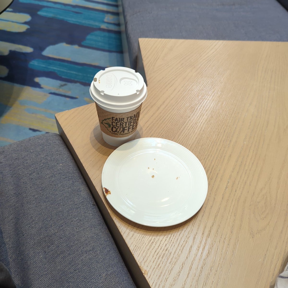 Fact: Coffee and chocolate chip cookies just hit different at a conference. Spoiler Alert: The cookie didn't last long 🍪🤤. #LMCC22