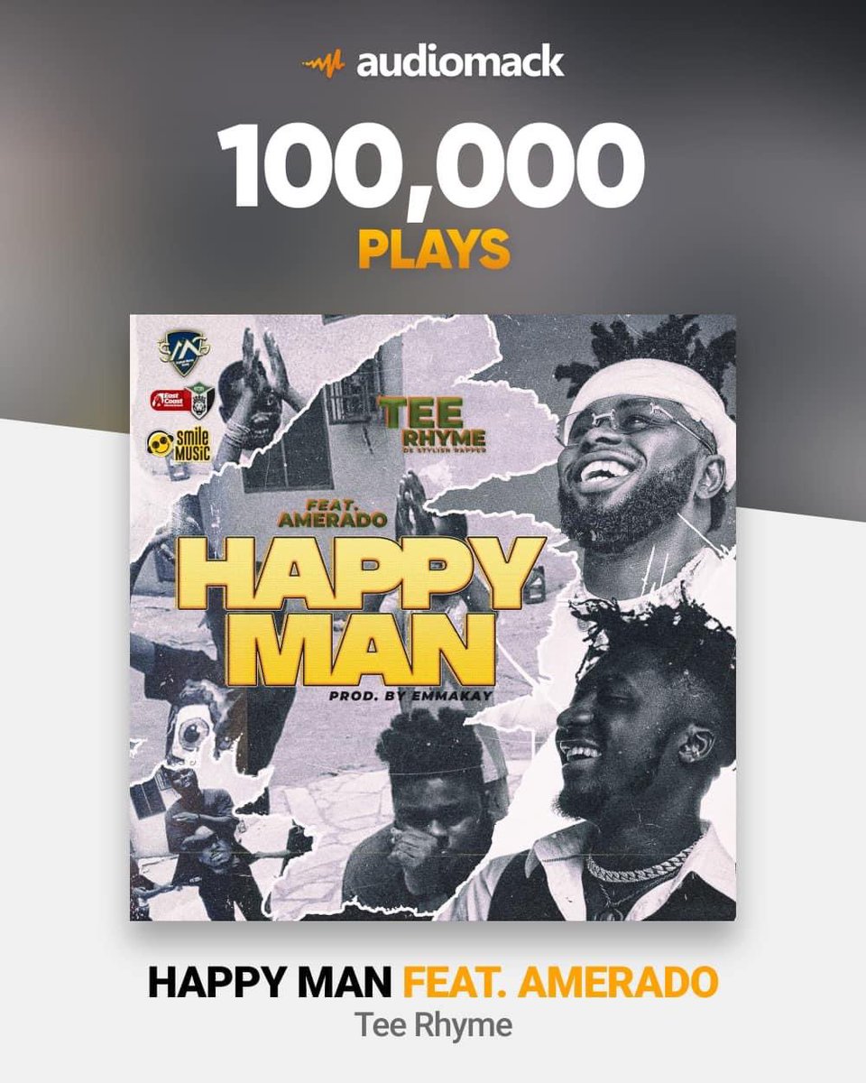 z3ePhilms's tweet photo. 100,000 streams🔥🔥🔥👌🏿🙏🏿❤️❤️ #HappyMan —👇🏿👇🏿 https://t.co/ROjajZIcsP https://t.co/qRBqpsmymN