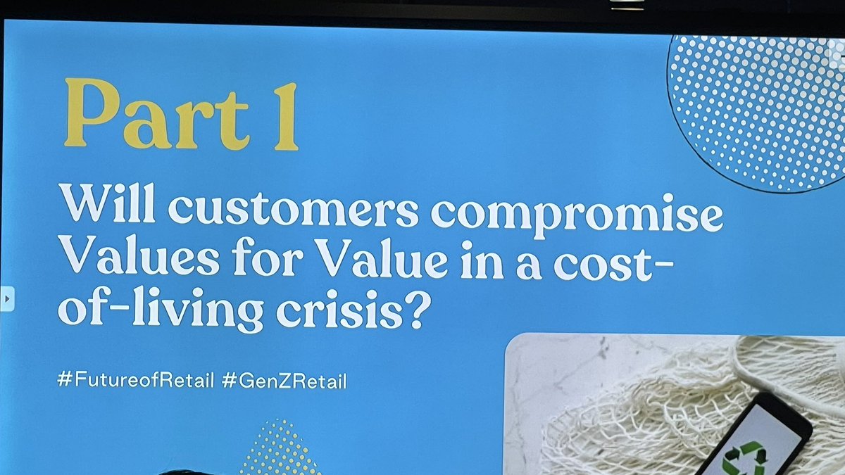 alchemmy's tweet photo. @andymulcahy “GenZ behaviour is a lot like us in many ways” … “value still trumps values” https://t.co/TG6U4qh16R