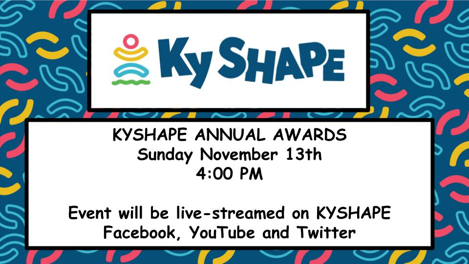 Read all about it! 
<a href="/KY_SHAPE/">Kentucky SHAPE</a>  November Updates! 
Last chance to sign-up for #KindnessAcrossTheCommonwealth and check out the <a href="/SHAPE_America/">SHAPE_America</a> "In the Zone" #healthmovesminds feature about <a href="/LTESPhysEd/">Chad Sweeney</a> &amp; <a href="/LincolnTrailES/">Lincoln Trail Elem</a>! 

kyshape.org/kyshape-novemb…