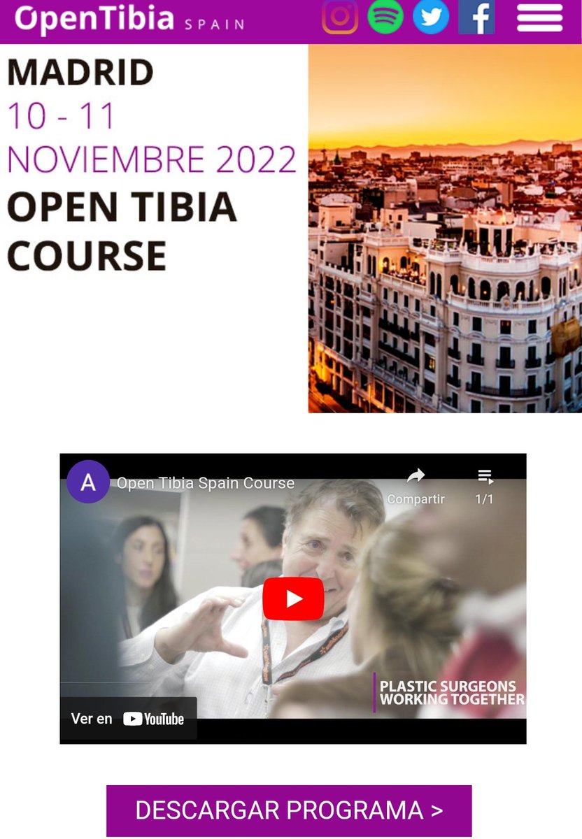 OpenTibiaSpain's tweet image. 📢Comienza la cuenta atrás!
📌Curso Open Tibia Spain 4ª edición
👅Idioma: Castellano
🌍Facultad De Medicina Complutense
ℹ️opentibiaspain.com
▶️youtu.be/XZahYoPy0Lg