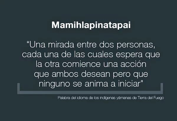 ch_estay's tweet photo. Un aporte histórico.
La palabra más concisa que se conoce. Mamihlapinatapai.
Ahí lo dejo.
#Yagan
@EstayConsulting @EcAcademia
#OnTheEdgeEc
#InnovandoLaInnovación
#InnovandoContigo https://t.co/EAE6nGFiJm