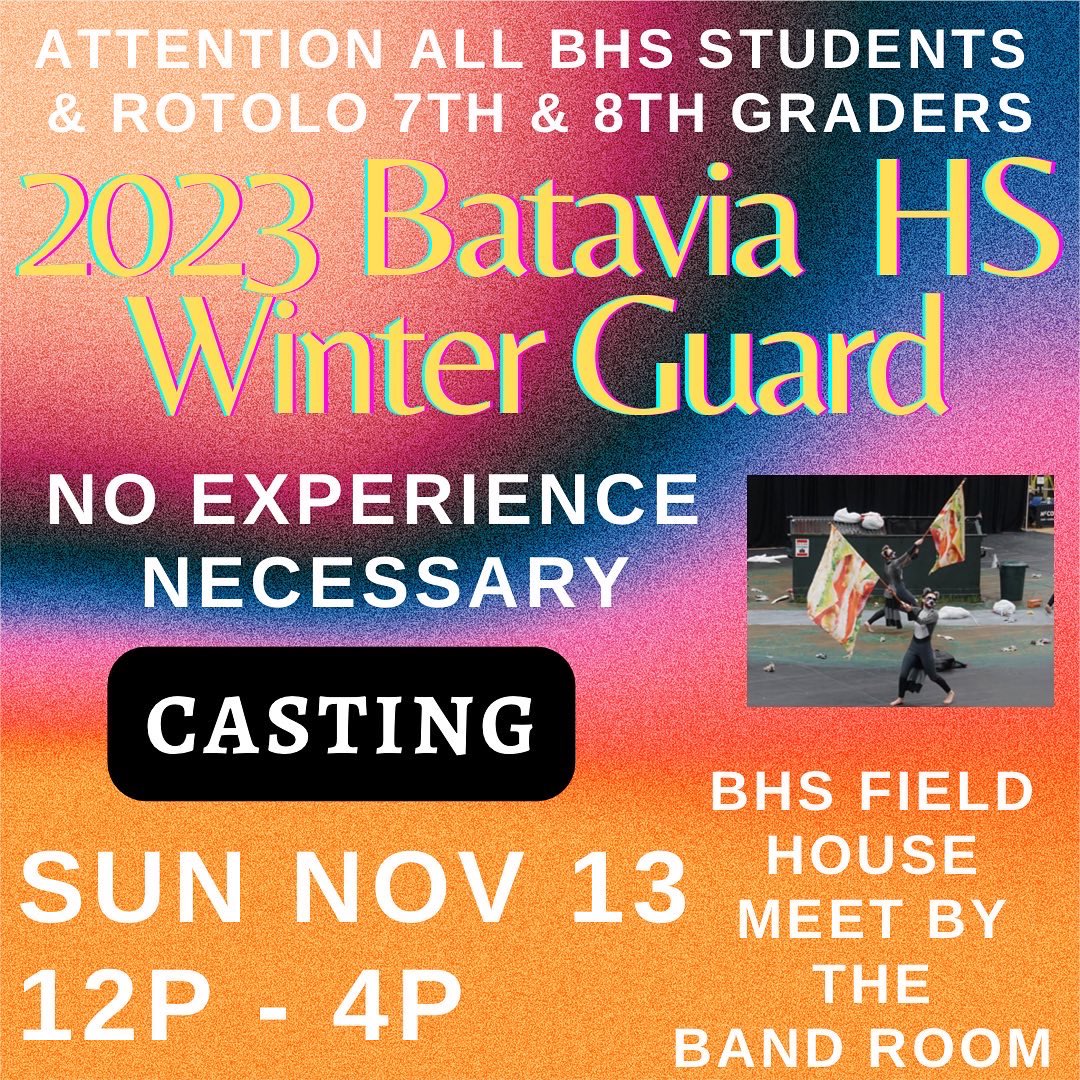 Batavia HS Color Guard tweet media