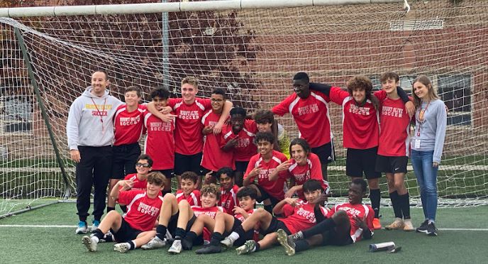 CONGRATULATIONS!!!!! To the MOMS Boys Soccer team on being the 2x CHAMPIONS with a win over Frelinghuysen, 3-0. ⚽️Great job everyone!!! <a href="/kramer_MOMS/">James Kramer</a> <a href="/mtolivemiddle/">Mt. Olive Middle School</a>