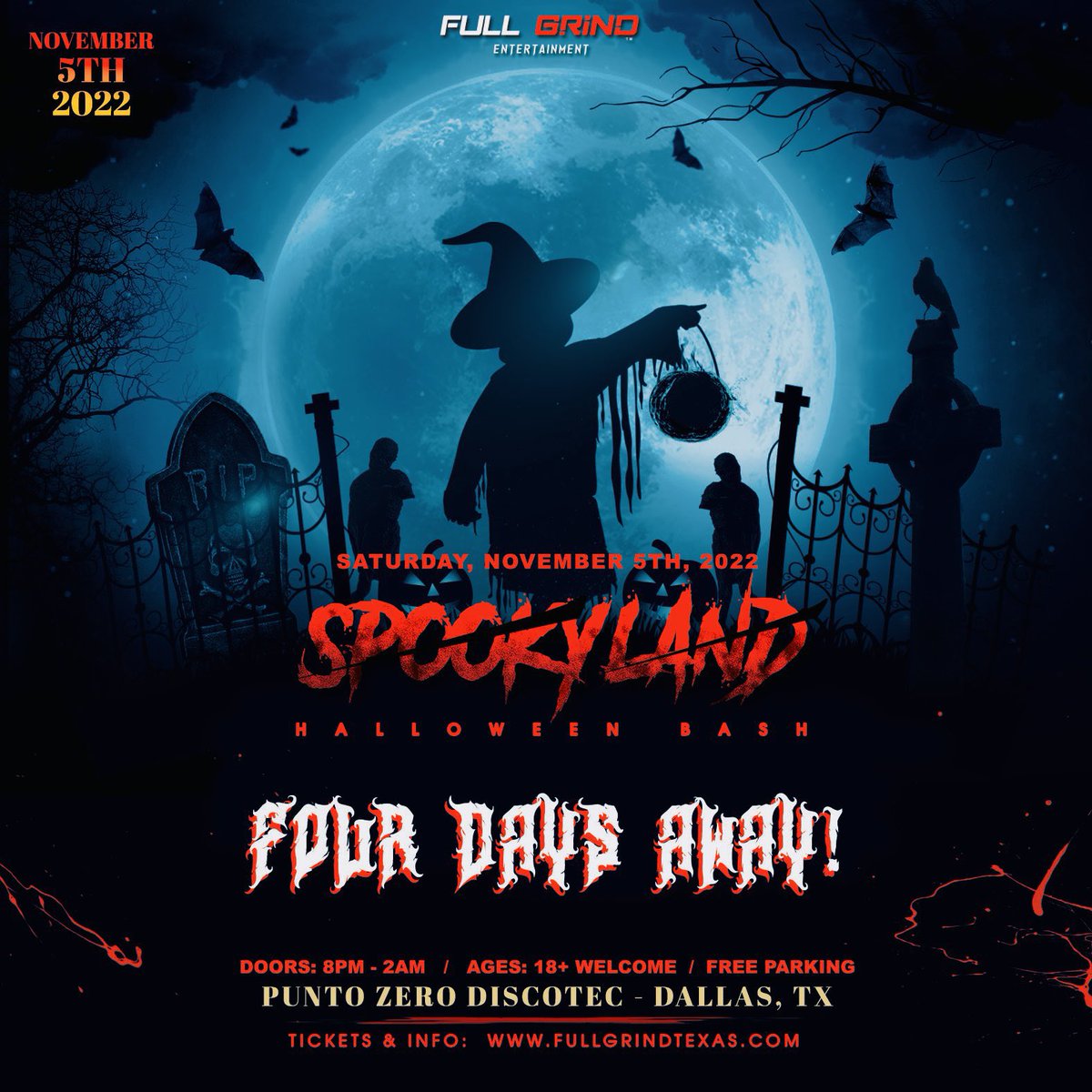 bubbaagin's tweet photo. DALLAS! — YOU’RE IN FOR A TREAT THIS WEEKEND! 👻🎃🔪

Prepare yourself for a one of a kind &amp; very RARE set by @SamxLamar as he makes his Texas Debut with us, this Saturday, November 5th! 😤🙌🏽

#Spookyland #SpookySzn #Dallas #Texas #FullGrindTexas #SamLamar https://t.co/PLIXRtdEGp