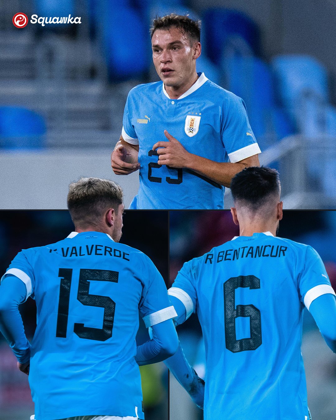 Squawka on Twitter "🇺🇾 Fede Valverde 🇺🇾 Manuel Ugarte 🇺🇾 Rodrigo