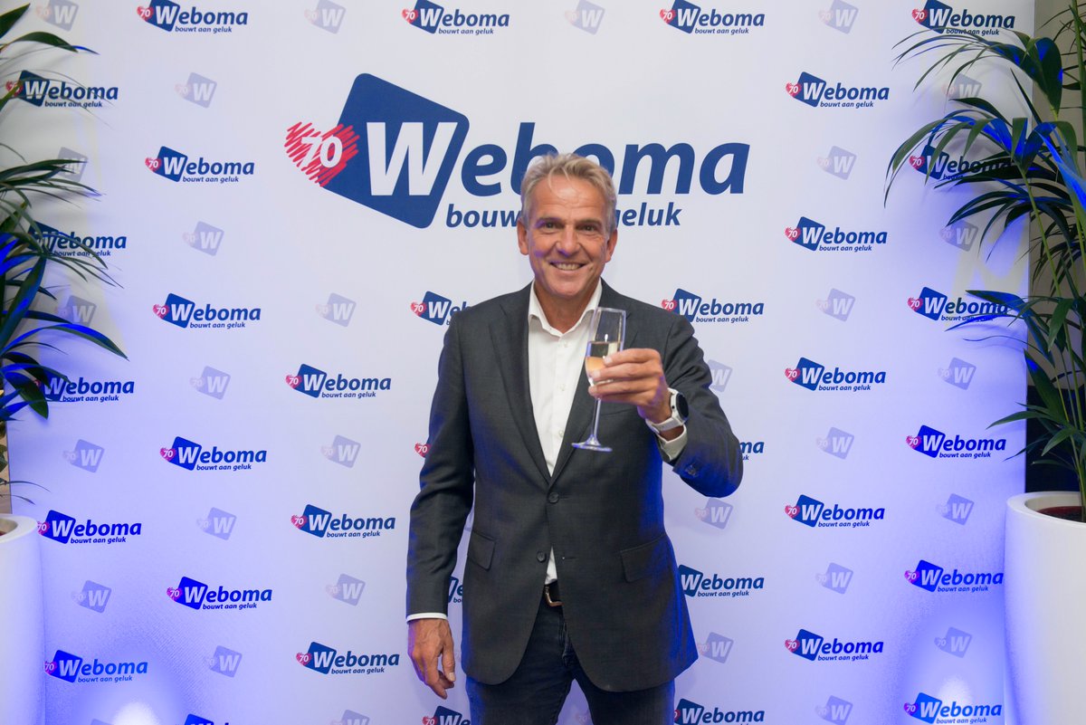 Nogmaals gefeliciteerd Pim Koelemijj en Arjo Riedijk met het 70-jarig jubileum van Weboma 🎈🎉 Leuk en dank dat wij er bij mochten zijn 🙏🏻 Proost 🥂 #jubileum #receptie #bouwtaangeluk