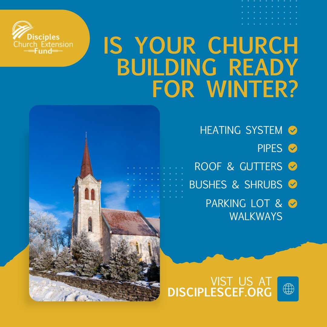 Autumn is the perfect time of year for getting cozy, taking in the fall colors, and enjoying seasonal treats. It’s also the ideal time to think about protecting your church’s building against damage from snow, ice, and freezing temperatures before winter arrives. 1/