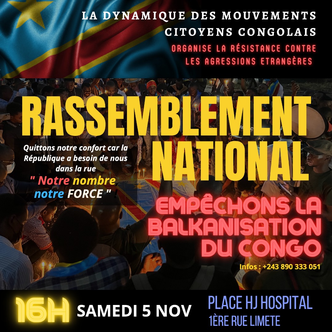 on_congo's tweet photo. #RDC levons nos fronts  longtemps courbés , un rdv à ne pas manqué 
#notrenombrenotreforce https://t.co/OhphmbrBUq