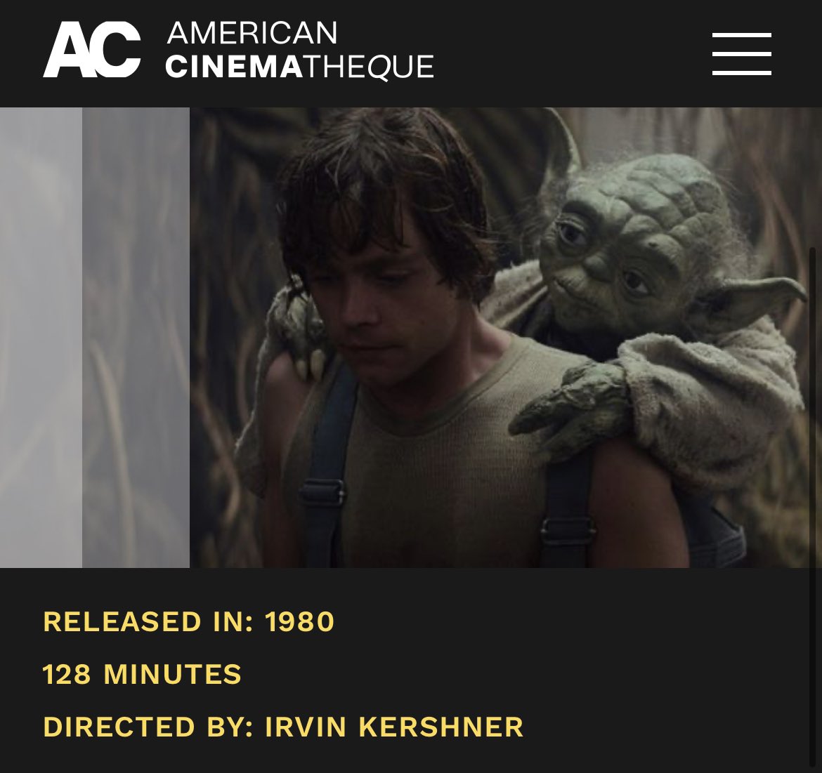 StarWarsVisComp's tweet image. To be clear, these are the 19SE versions, not the theatrical versions, per the runtimes. These are not the movies released in 1977, 1980, &amp;amp; 1983. #ReleaseTheOriginalTrilogy