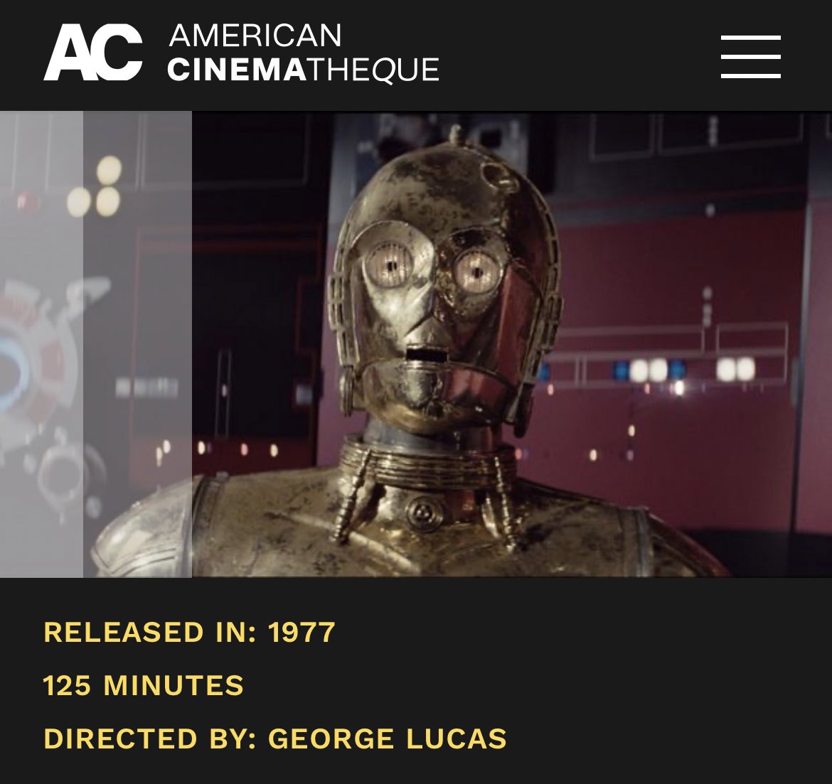 StarWarsVisComp's tweet image. To be clear, these are the 19SE versions, not the theatrical versions, per the runtimes. These are not the movies released in 1977, 1980, &amp;amp; 1983. #ReleaseTheOriginalTrilogy