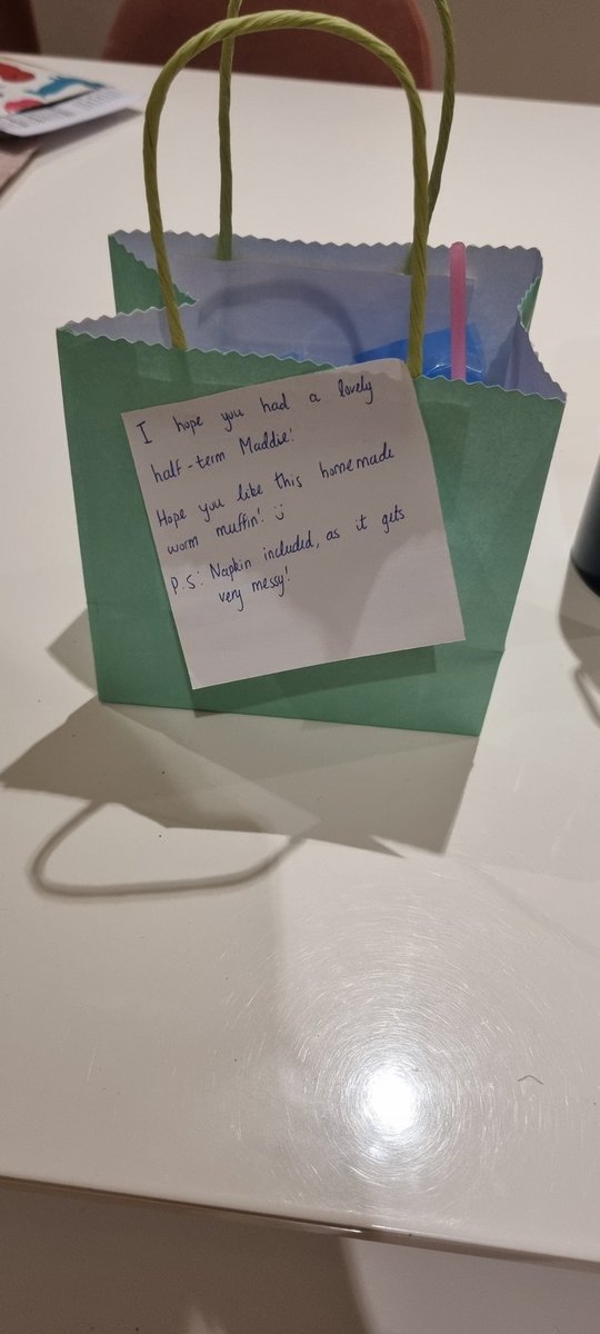 The <a href="/GreenwaysPri/">Greenways Primary</a> Secret Squirrels are the best ... homemade treats left for me this morning. Thank you 😊