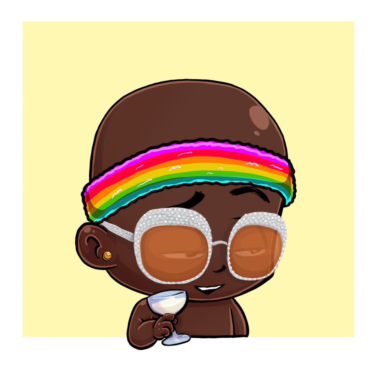 Lightbeamfi's tweet photo. 🚨🚨🚨

A GIVEAWAY FOR A GIVEAWAY

Like and retweet to get entered to win a pride band @TFBxyz baby which will also give you an entry into our @goblintown grumpl raffle!

#nft #giveaway https://t.co/T8feJfabaj