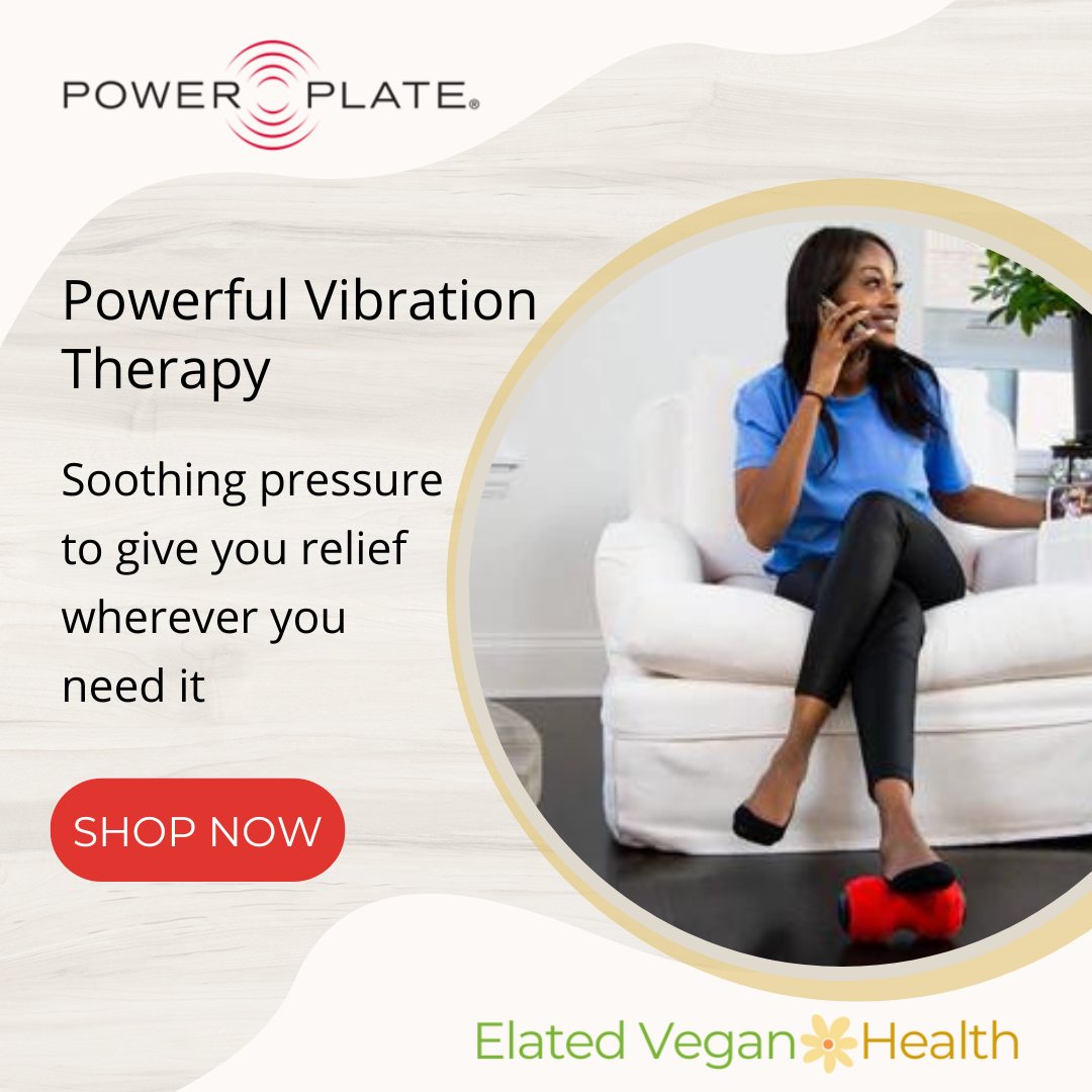 Aching feet? Get a Power Plate DualSphere its unique contoured shape is ideal for targeting hard-to-reach places like your feet, neck and back to help relax and rejuvenate tight and sore muscles.

Treat yourself 🥰 

elatedvegan.health/powerplate

#muscletension #vibrationtherapy