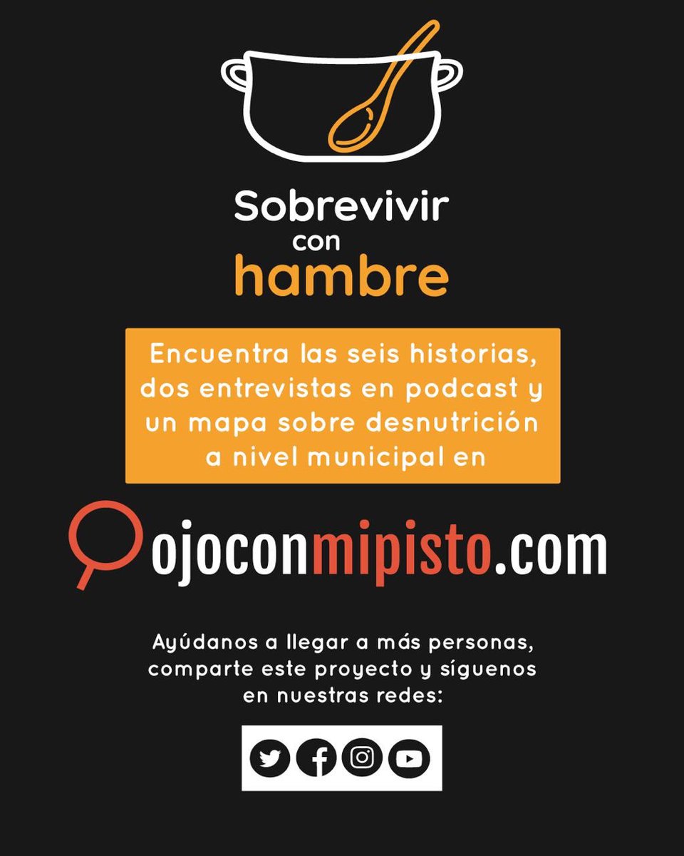 _ojoconmipisto's tweet photo. En Guatemala, la desnutrición crónica infantil no se refleja solo en las cifras desactualizadas por el @GuatemalaGob.😐 Visitamos cinco municipios con las tasas más altas de inseguridad alimentaria y nutricional, y descubrimos cómo la niñez está obligada a #SobrevivirConHambre🫘. https://t.co/q44VfxiuAd