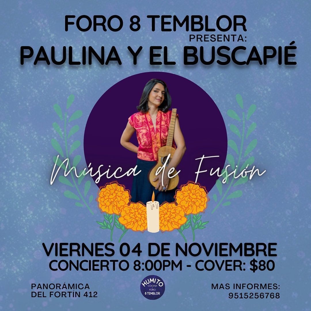 Este Viernes, seguimos con la gozadera en Foro 8 temblor. Los esperamos a partir de las 8:00 pm
#Oaxaca #DiaDeMuertos