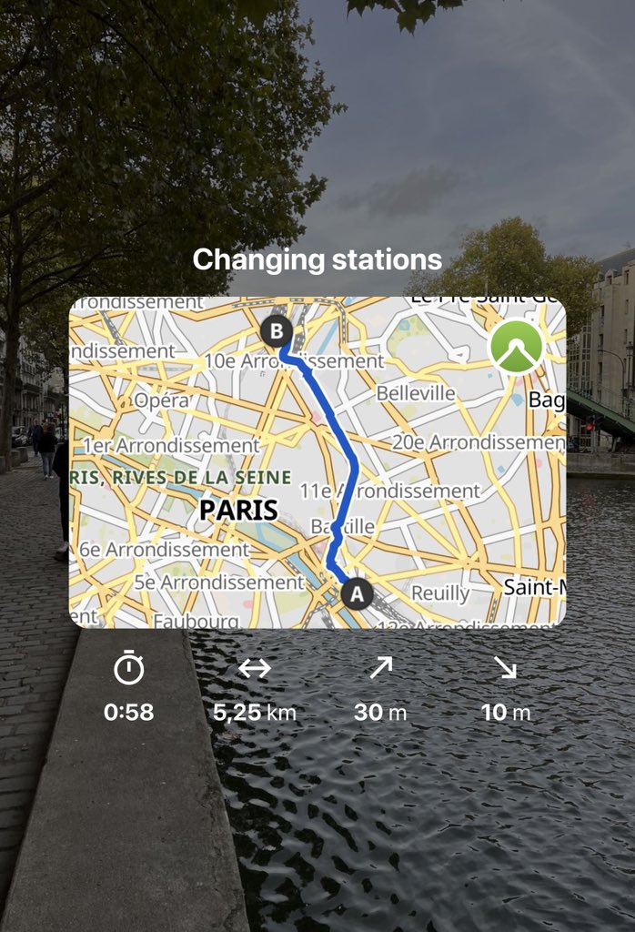 jonashoffmann's tweet photo. The best thing about traveling via Paris is the walk through the city to change stations #traintravel #travelbytrain https://t.co/lpOMWnlca6