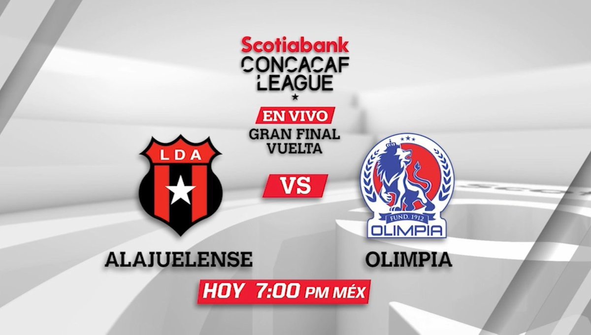dtAlex_Aguinaga's tweet photo. Hoy tendremos la final de vuelta de la #CONCACAFxFOX League a las 7PM por @FOXSportsMX 3⃣
@ldacr 🆚 @CDOlimpia https://t.co/ek6xNYyHnY