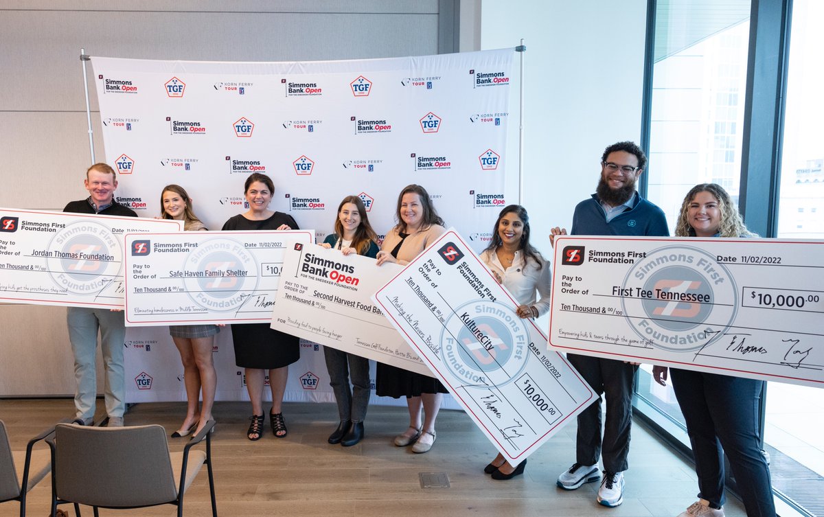 Simmons Bank Open for the Snedeker Foundation tweet media