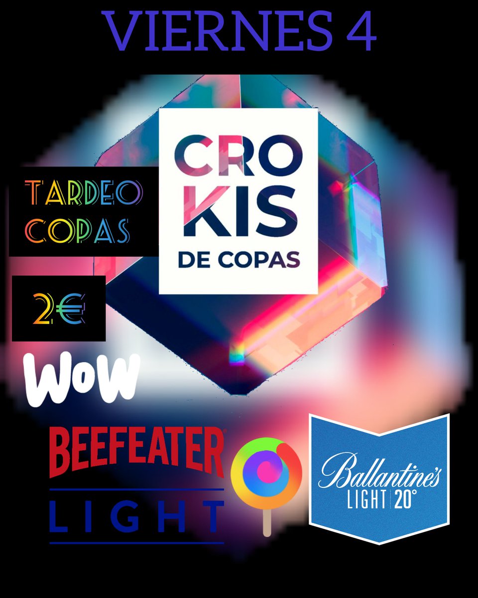 Este Viernes 4 promo🙄 de @ballantines_light y @beefeater_light para el Tardeo, aprovecha el descuento de 3€ en copa sólo pagarás 2€ desde las 18h hasta las 21h 🕰️ <a href="/crokisdecopas/">LA COPA PERFECTA</a> #promo #siemprecontigo #tuscopasenberja