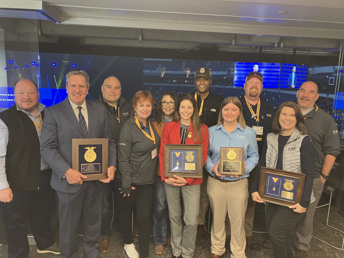 BASFAgProducts's tweet photo. Our team had a blast attending the 95th @NationalFFA Convention & Expo last week! We can’t wait to continue to invest in the future generations of #ag leaders. Take a look at a few of our favorite moments from #FFA22! https://t.co/afscVIyOnA