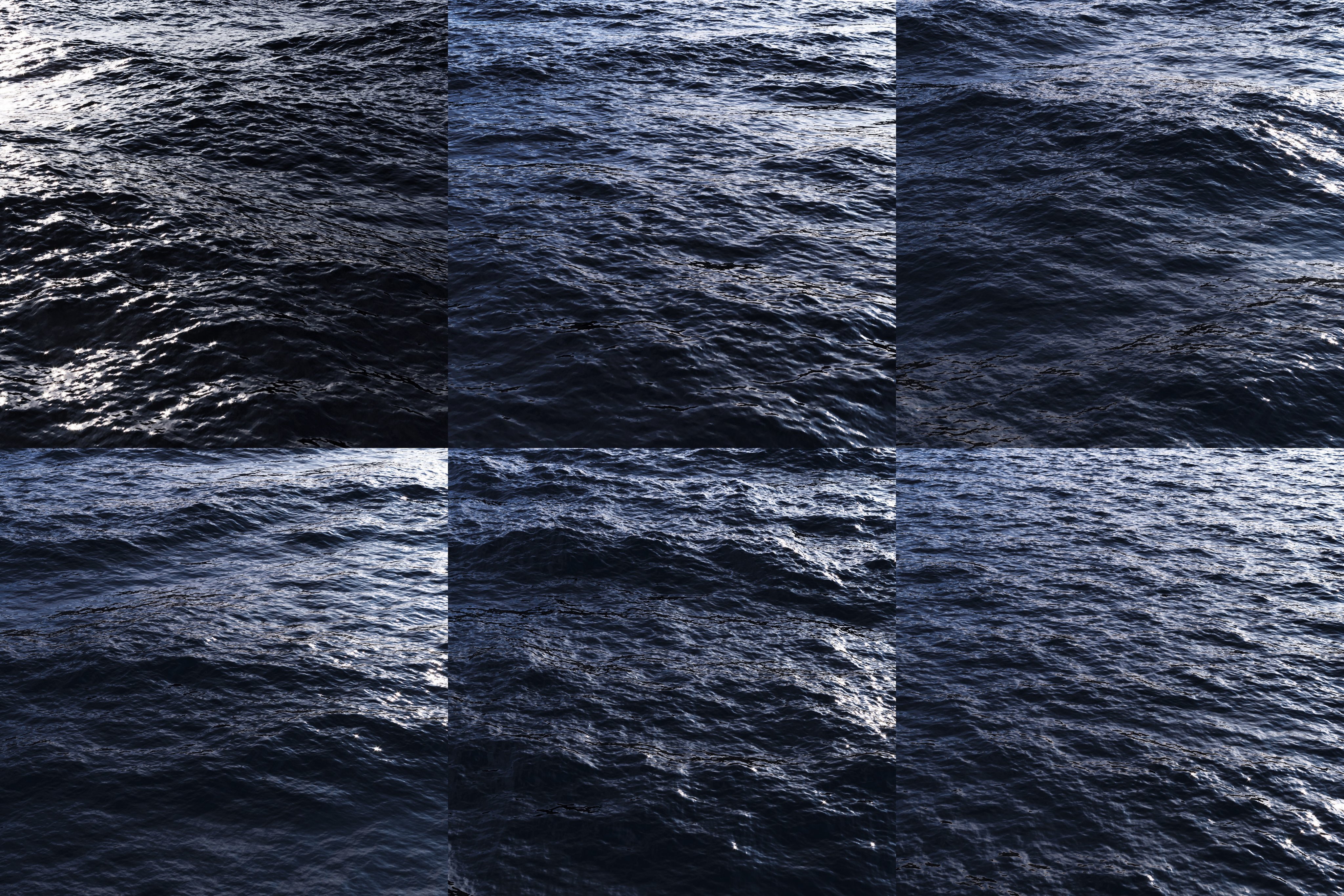 Ocean displacement Map