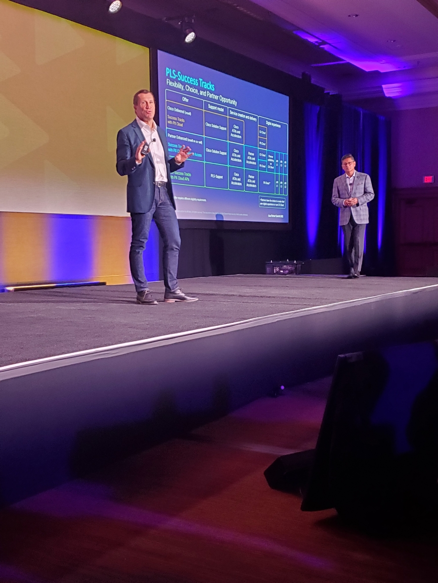 CiscoCX's tweet photo. #CiscoPS22 sessions underway!

What's happened since the launch of Partner Lifecycle Services, and what's on the horizon? 

You can catch the "Owning the Customer Experience Together with Partner Lifecycle Services" again tomorrow at 10 AM PST: https://t.co/CCpu6ESCxy https://t.co/lflsgqRDeM