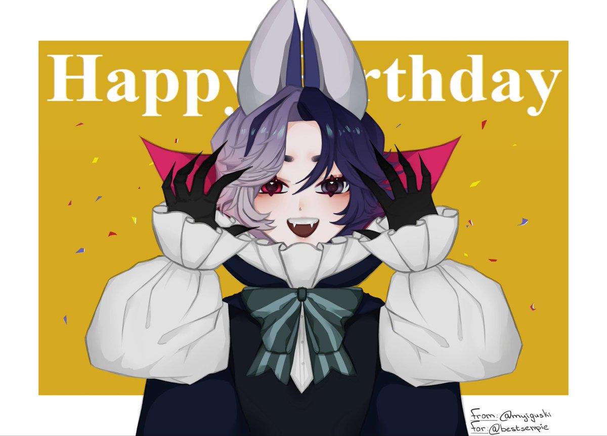 myiguski's tweet photo. Happy Birthday @bestsenpie !!!
(´｡• ω •｡`) ♡
🎉🎉🎉🎉🎉🎉🎉��� https://t.co/ZcxXevYGbD