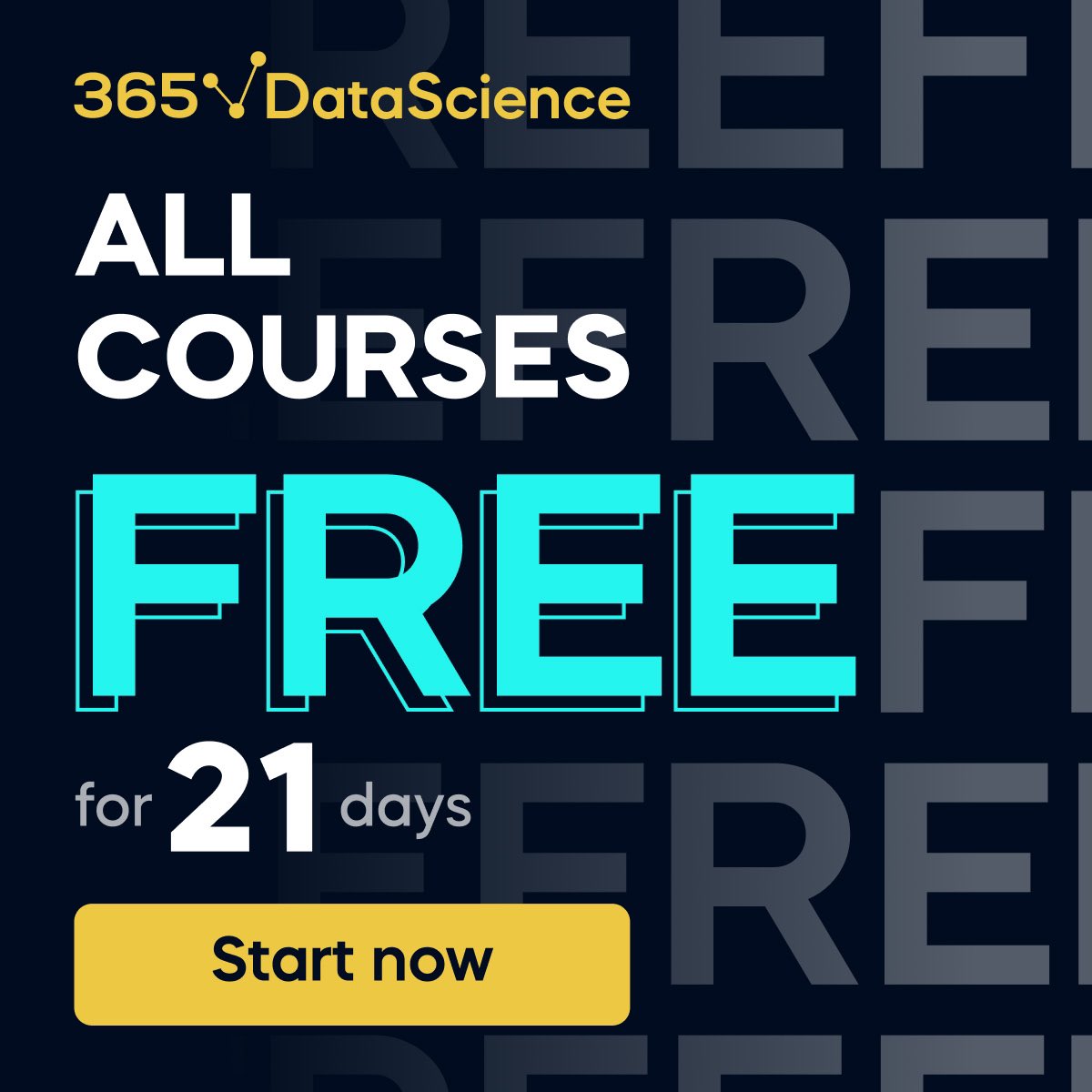 womaneng's tweet image. You can get unlimited access to all data science courses on our platform. Take advantage of this and learn Data Science, Data Analytics, and Business Analytics for free. ⬇️⬇️

bit.ly/3TVyV0F

#FreeCourses 
#365DataScience
#datascience 
#businessanalytics 
#dataanalytics
