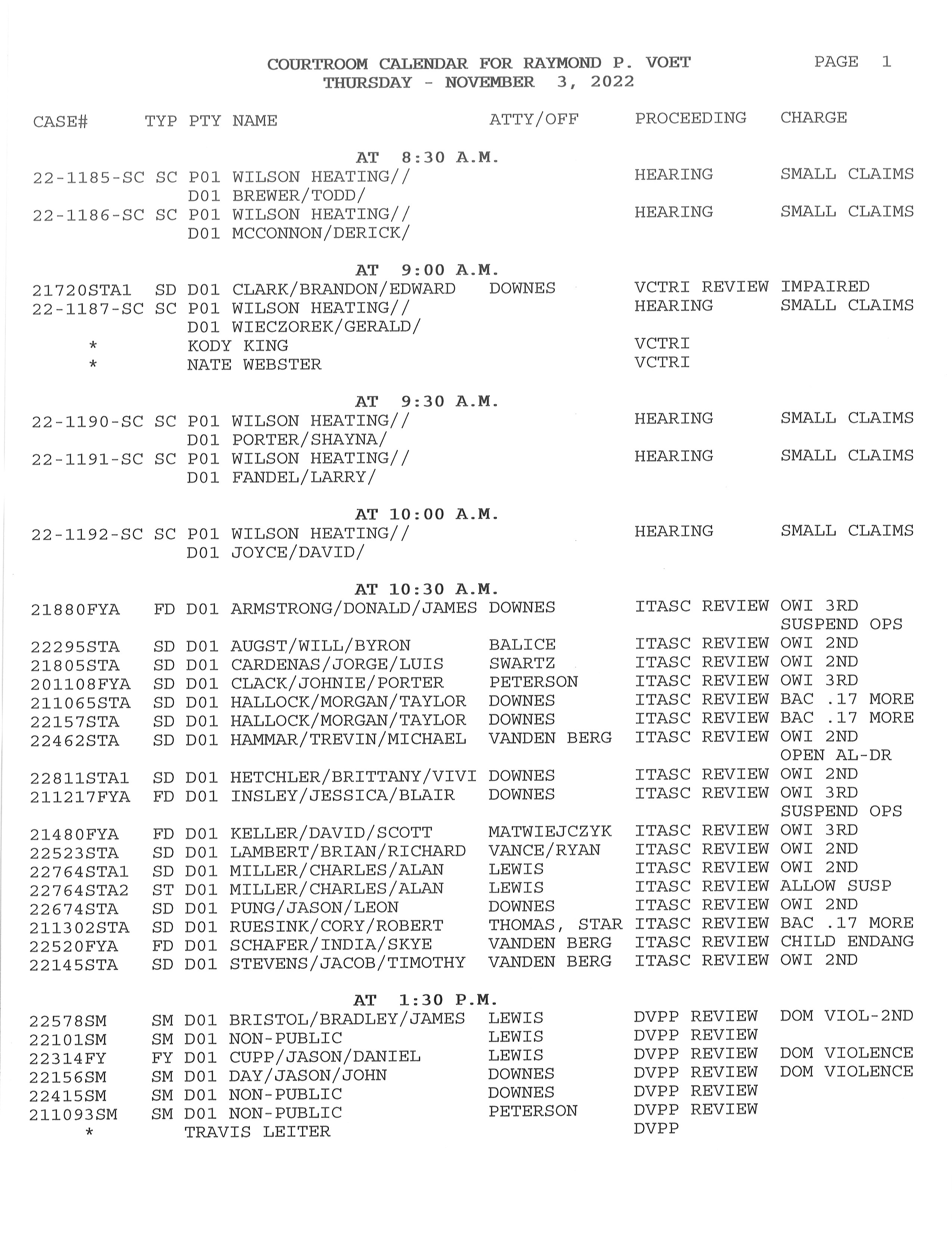 Ky District Court Docket 09