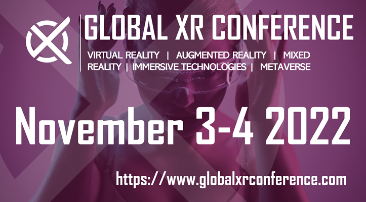 TOMORROW! Join the largest global community event about Virtual Reality, Augmented Reality, Mixed Reality, Immersive Technologies and the Metaverse! Get your free ticket at globalxrconference.com

#conference #virtualreality #augmentedreality #metaverse #mixedreality
