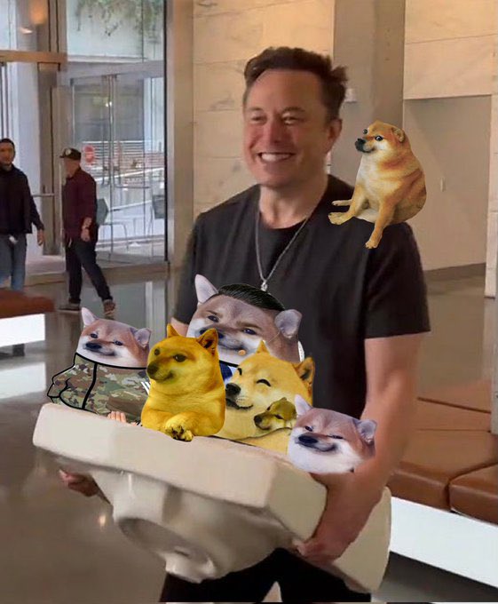 its_menieb's tweet photo. @elonmusk Are we going to pay with Doge? https://t.co/m2Fcol9CVY