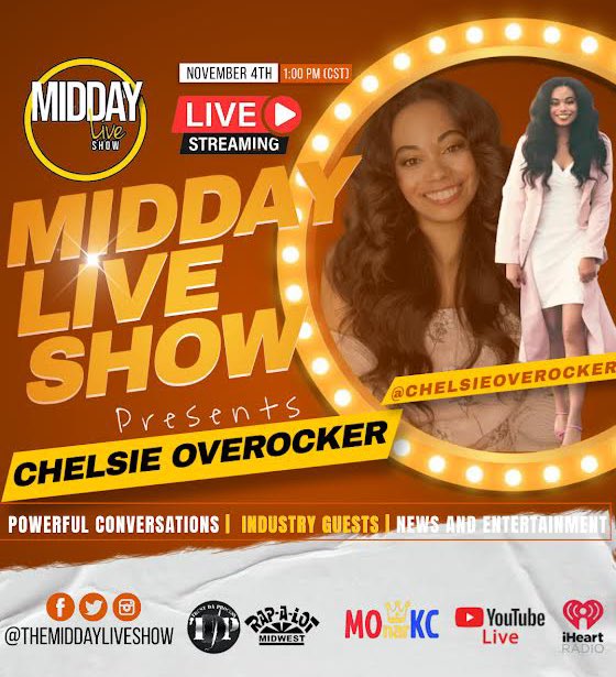 The Midday Live Show 🎙 (@middayliveshow) on Twitter photo Excited to welcome our first guest of the new season, <a href="/ChelsOverocker/">Chelsie Overocker</a>!
She’s going to be discussing her career as a content creator + producer for the <a href="/hallmarkchannel/">Hallmark Channel</a> 🪄 Excited to welcome our first guest of the new season, <a href="/ChelsOverocker/">Chelsie Overocker</a>!
She’s going to be discussing her career as a content creator + producer for the <a href="/hallmarkchannel/">Hallmark Channel</a> 🪄